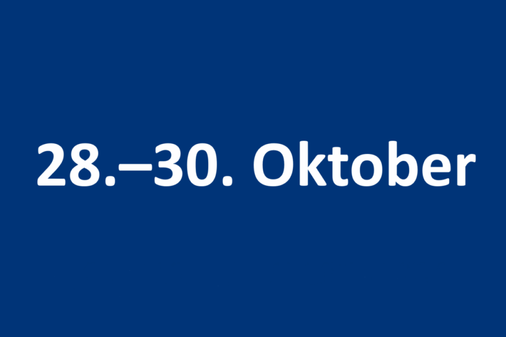 Wichtige Wirtschafts- und Finanz Events im Oktober 2025