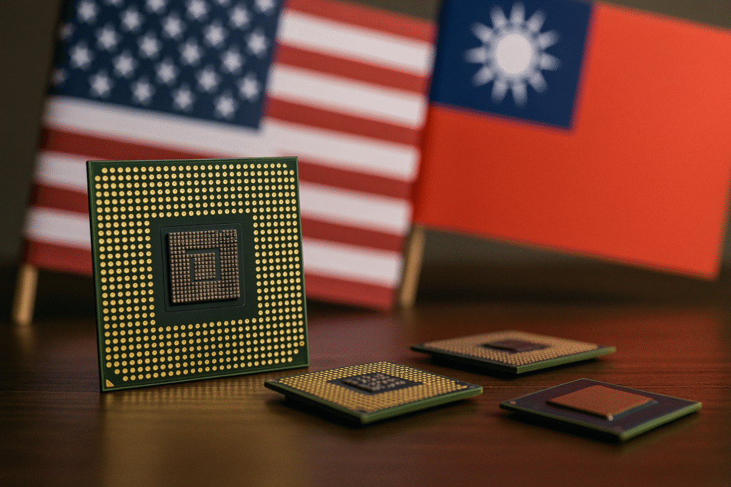 Die USA erhöhen den Druck durch hohe Strafzölle auf taiwanische Chip-Exporte